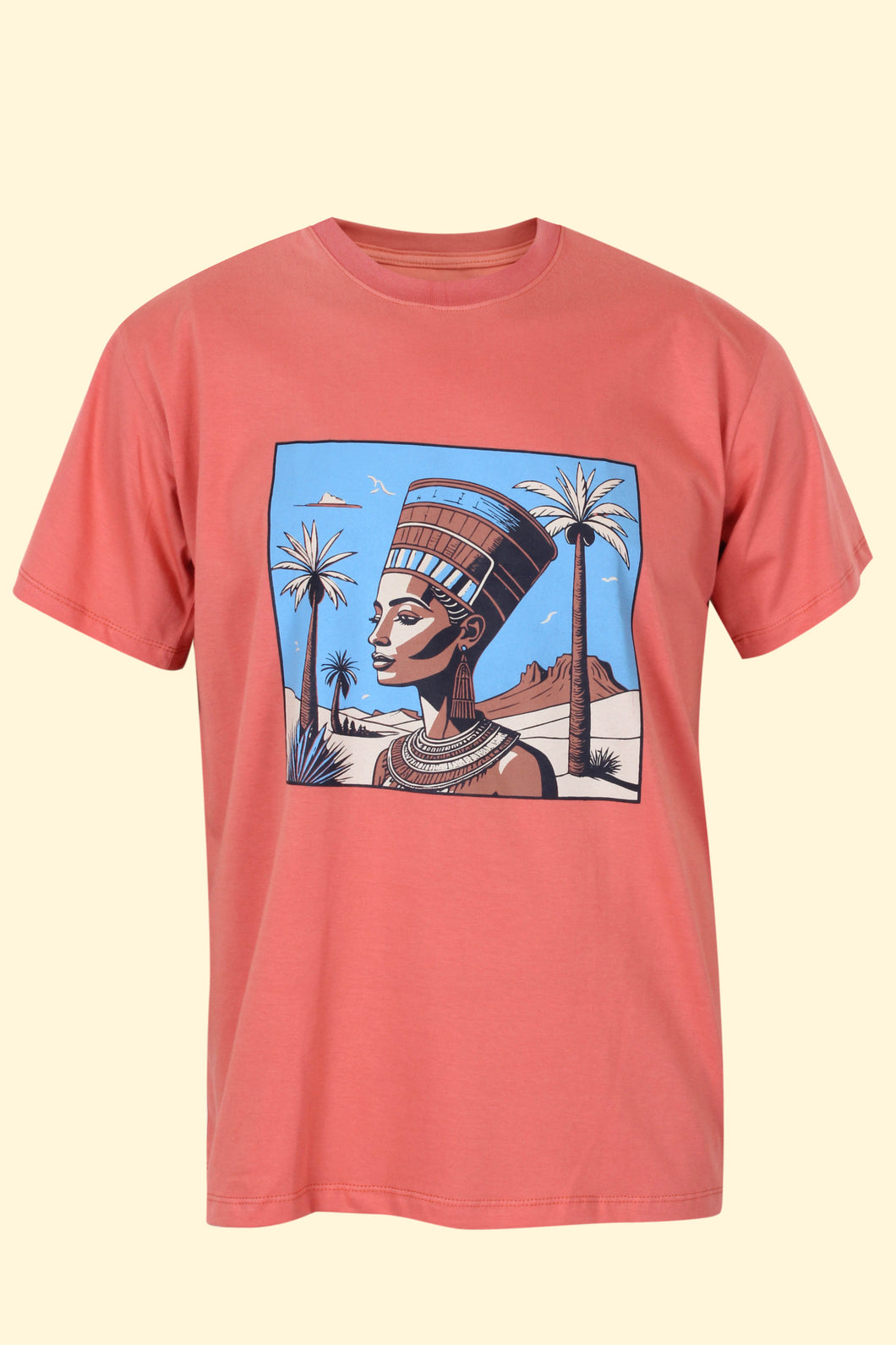 Print Nefertiti T-shirt.
