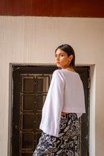 Load image into Gallery viewer, Monochrome Print Drawstring Pants