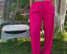 Load image into Gallery viewer, Linen Drawstring Pants
