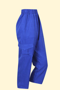 Women’s Linen Cargo Pants.