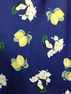 Lemon Print dress