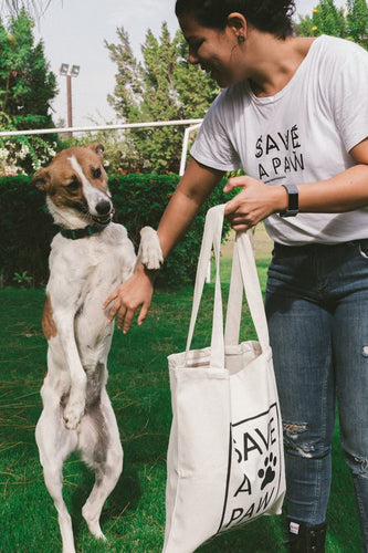Save A Paw Tote Bag