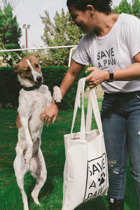 Save A Paw Tote Bag