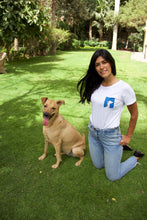 Load image into Gallery viewer, Women&#39;s Save A Paw Baladi Dog Portait Tee.