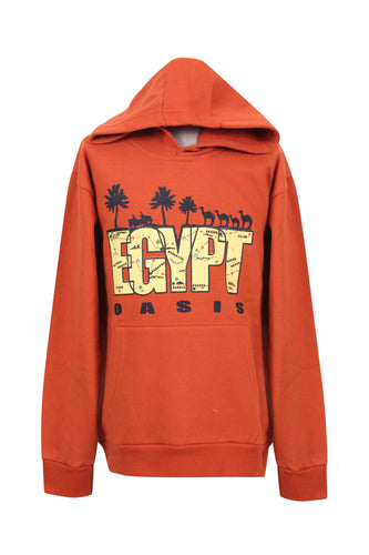 Egypt Kids Print Hoodie.
