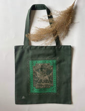 Load image into Gallery viewer, Vintage Nubian Post Stamp Tote.