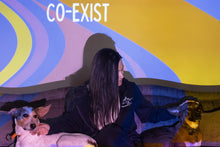 Load image into Gallery viewer, Uni-sex Co-exist Hoodie.