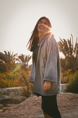 Metallic Cardigan